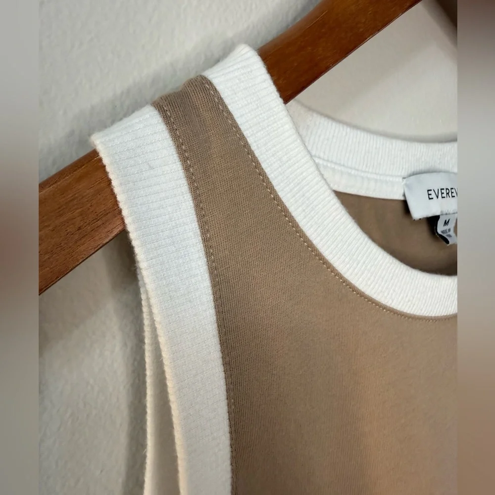 EVEREVE Brown White Colorblock Tank Top
Size Medium - Picture 7 of 11